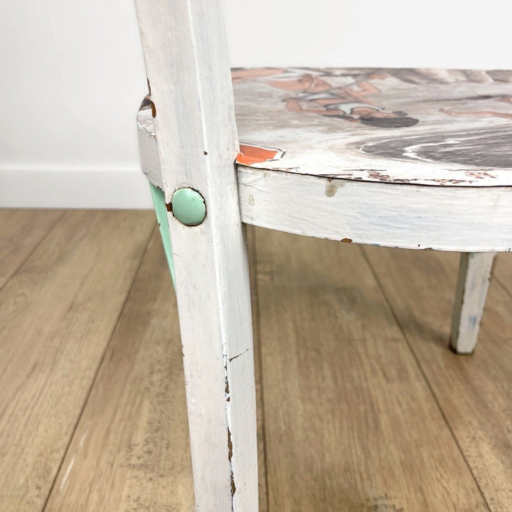 Chaise d'enfant années 70