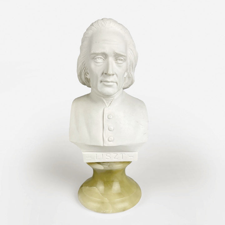 Buste de Franz Liszt d'après Guiseppe Bessi Années 70