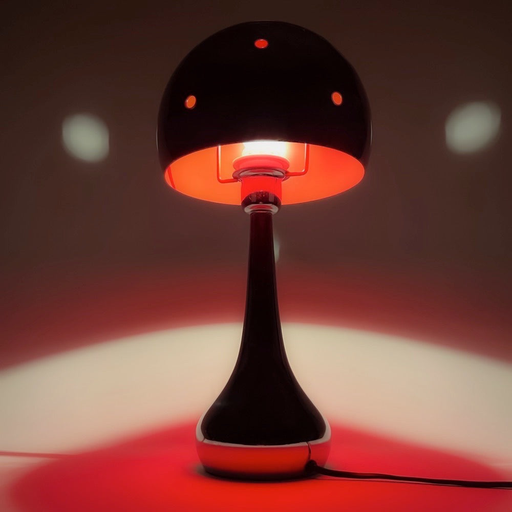 Lampe champignon design Space Age 70's