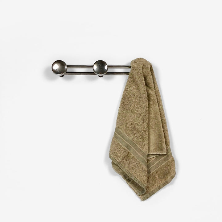 Porte-manteaux vintage 3 patères chromées