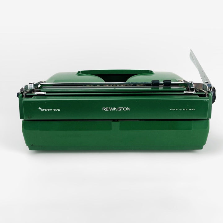 Machine à écrire Remington Concord vert anglais