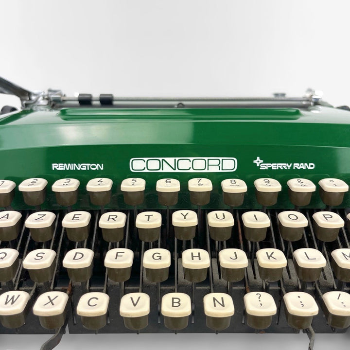Machine à écrire Remington Concord vert anglais