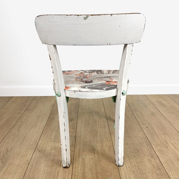 Chaise d'enfant années 70