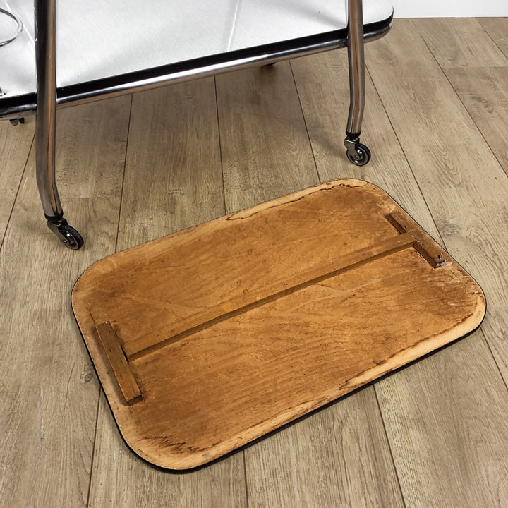 Desserte vintage chrome et Formica années 60