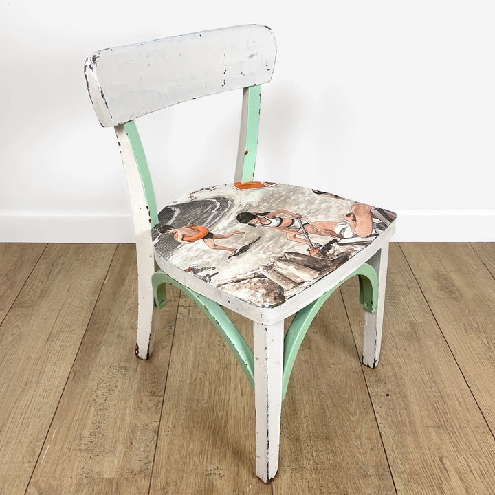 Chaise d'enfant années 70