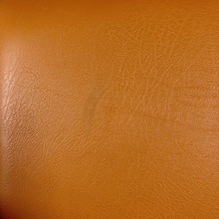 Fauteuil cocktail Skaï orange avec cendrier