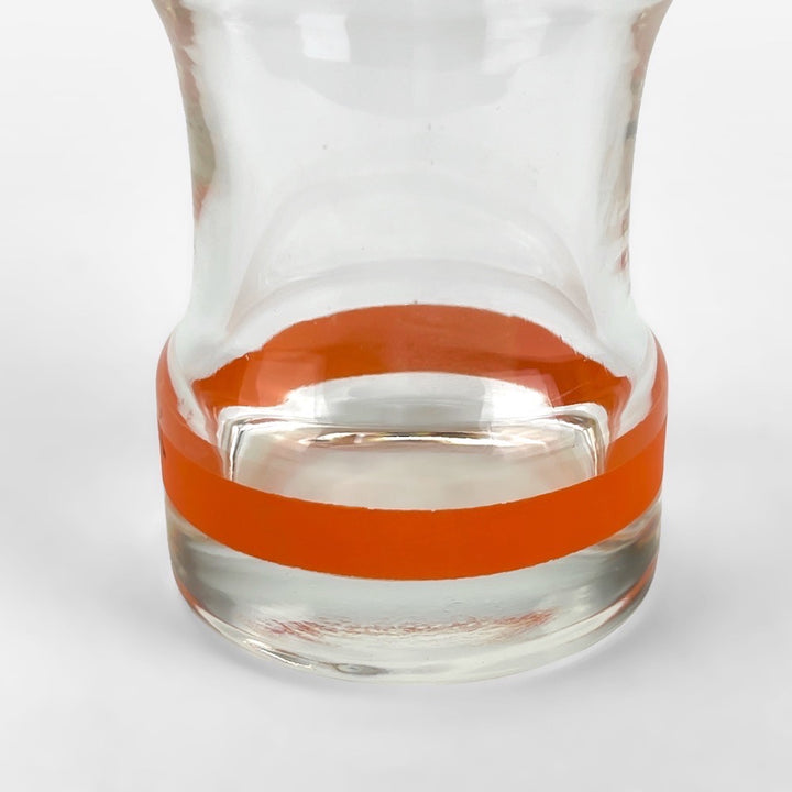 Duo de verre sérigraphies 70's