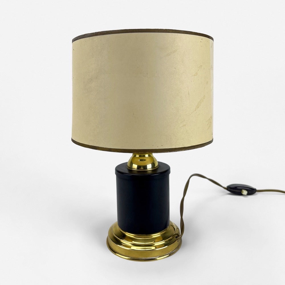 Lampe à poser laiton années 60