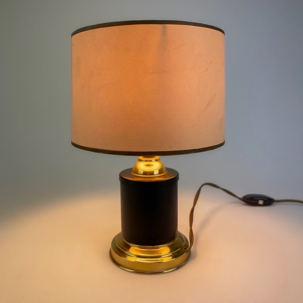 Lampe à poser laiton années 60