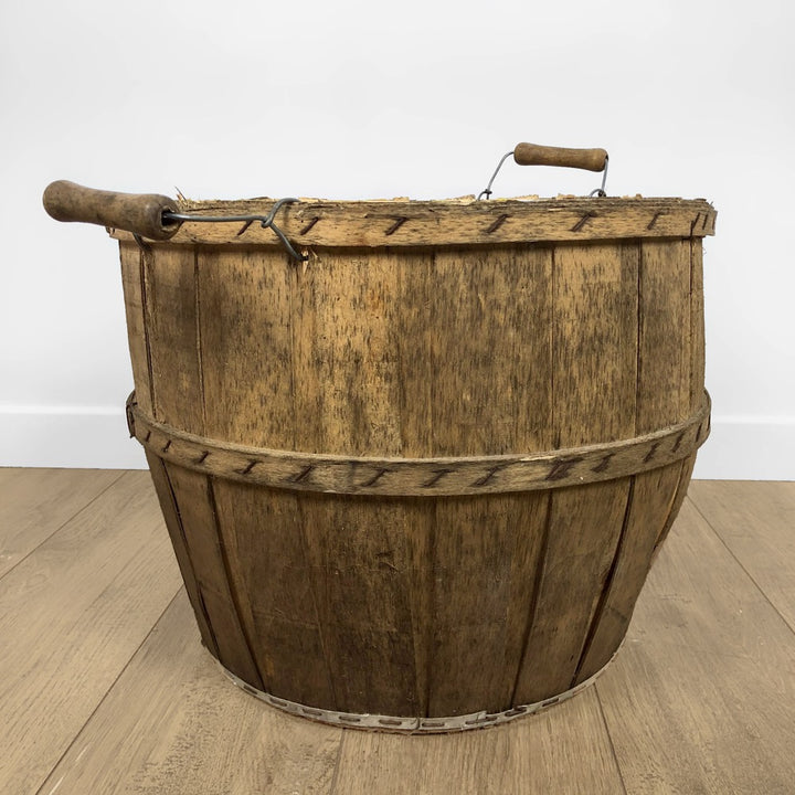 Dame-Jeanne 30 litres verte et sa bonbonnière en bois