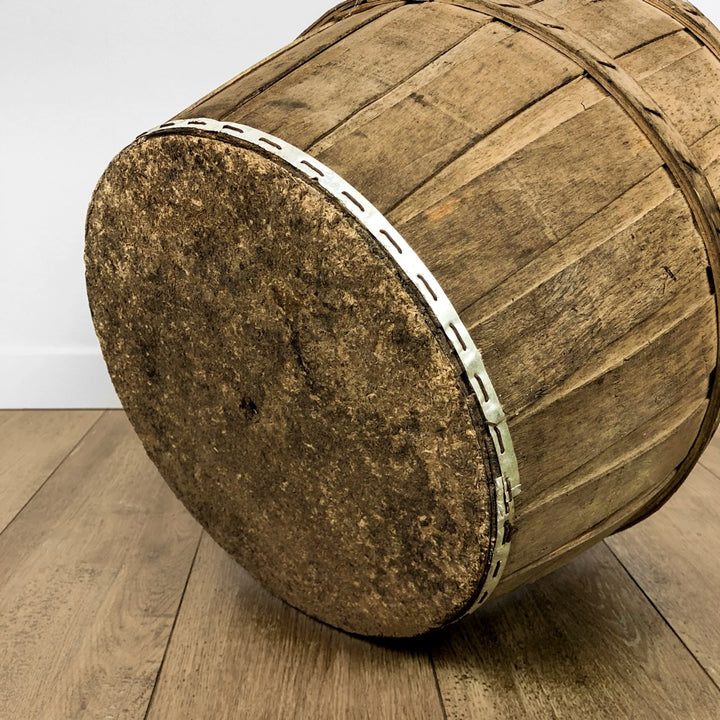 Dame-Jeanne 30 litres verte et sa bonbonnière en bois