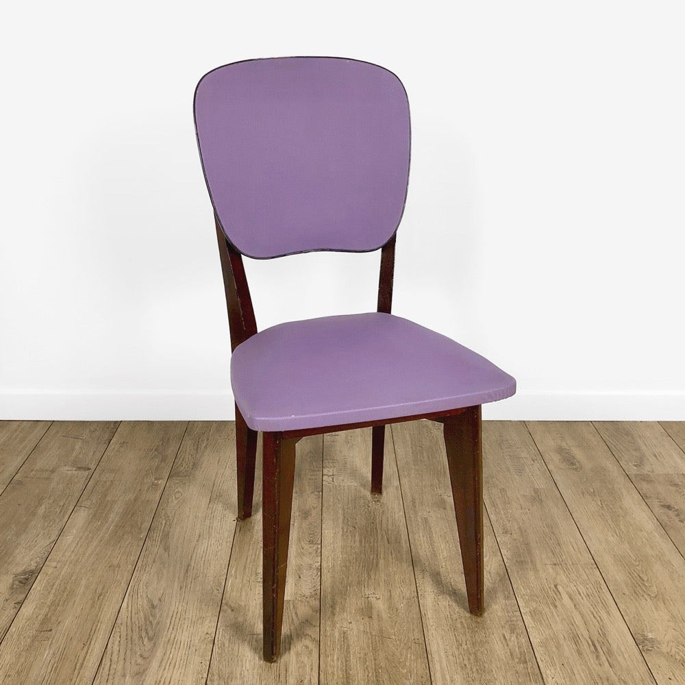 Duo de chaises colorées Mid-Century