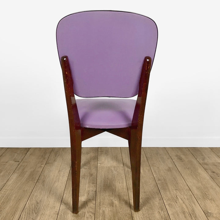 Duo de chaises colorées Mid-Century