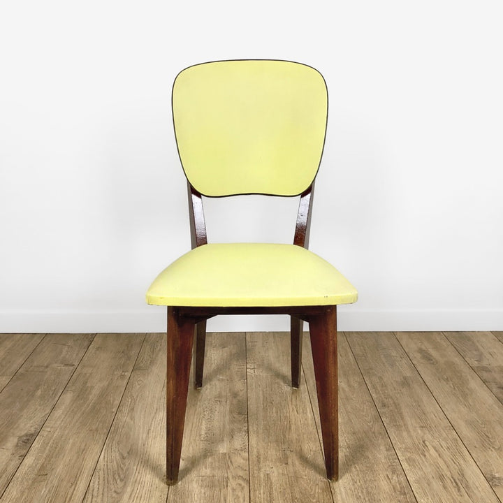 Duo de chaises colorées Mid-Century