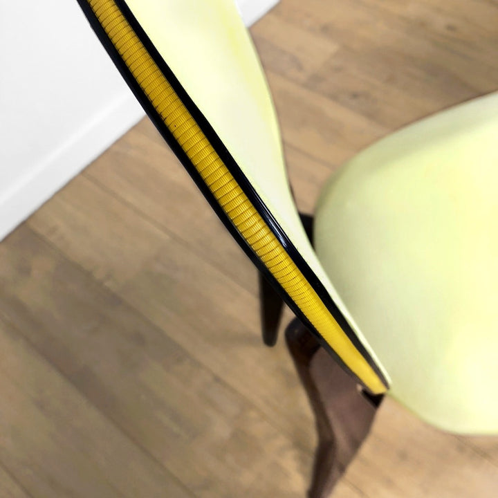 Duo de chaises colorées Mid-Century