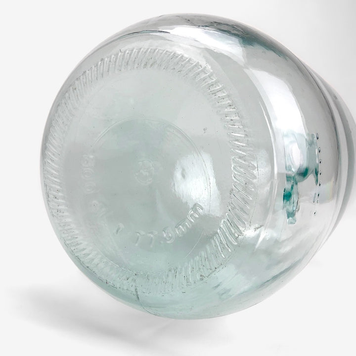 Trio de bonbonnes à anse transparentes