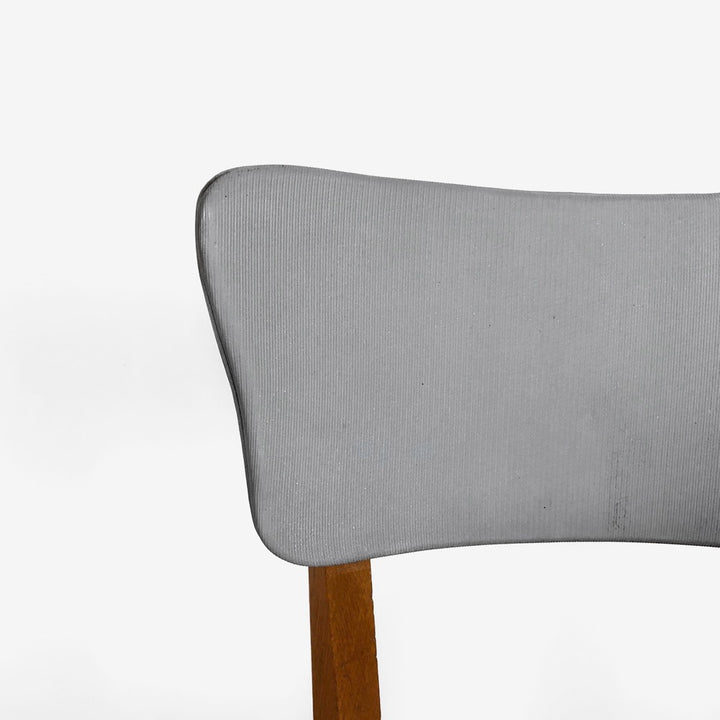Duo de chaises hêtre et vinyle