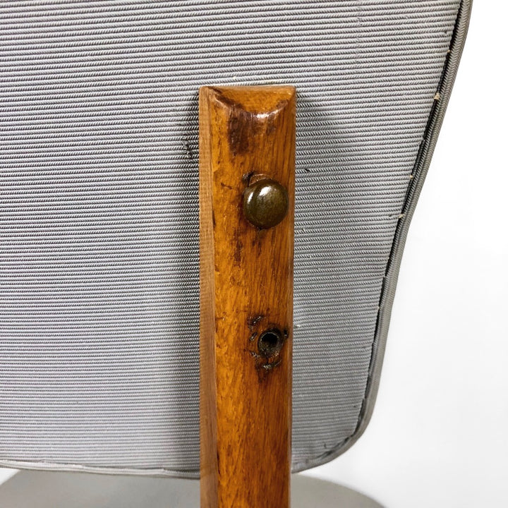 Duo de chaises hêtre et vinyle