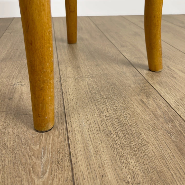 Tabouret de piano bois courbé 1930