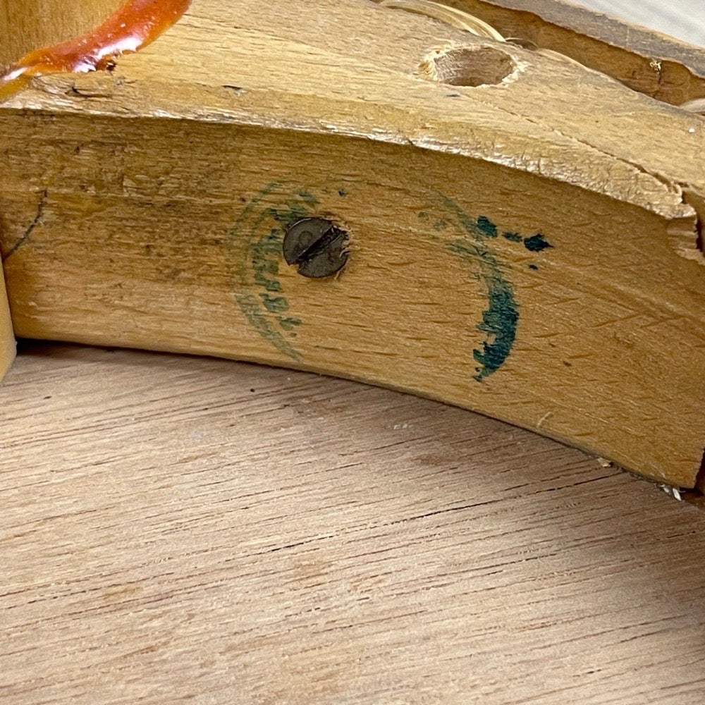 Tabouret de piano bois courbé 1930