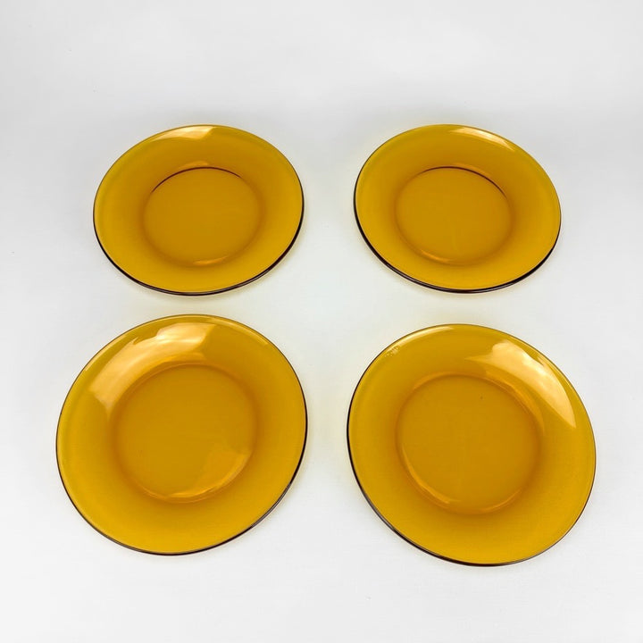 Service de table 4 personnes verre ambré Duralex