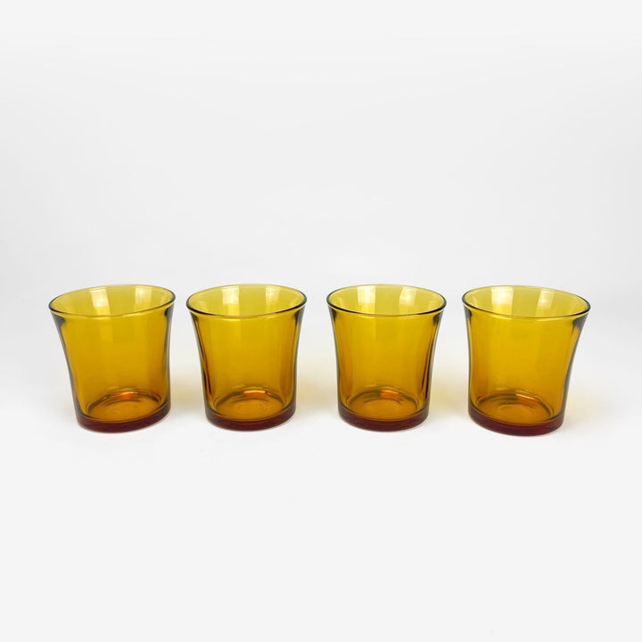 Service de table 4 personnes verre ambré Duralex