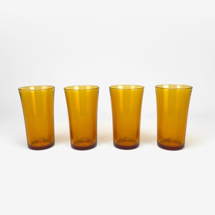 Service de table 4 personnes verre ambré Duralex