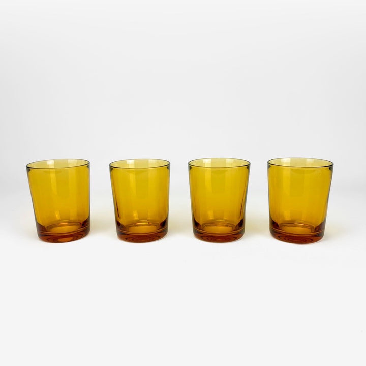 Service de table 4 personnes verre ambré Duralex