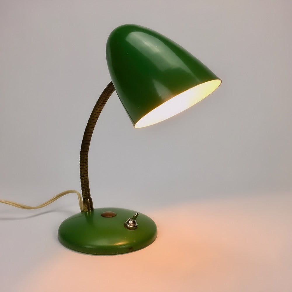 Lampe à poser cocotte verte