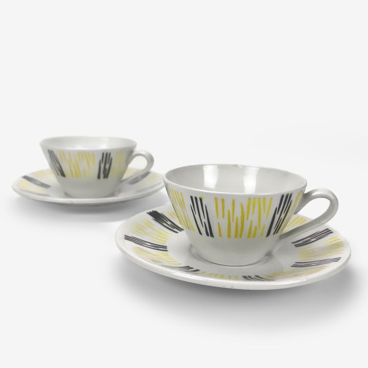 Paire de tasses à café années 50