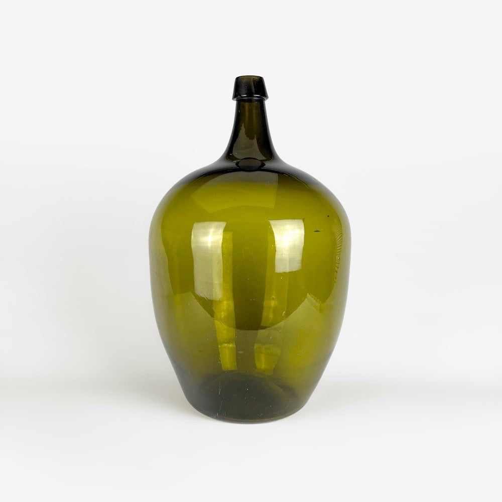 Dame-Jeanne soufflée vert olive 30 l