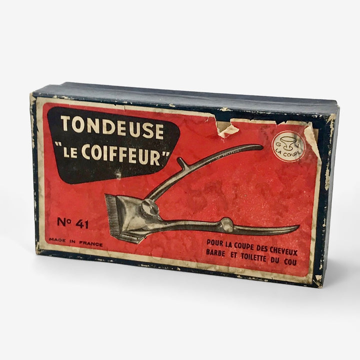 Tondeuse manuelle en inox "Le Coiffeur"