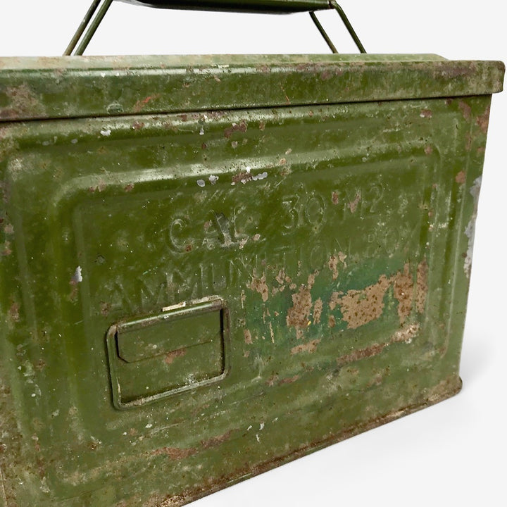 Duo de caisses à munitions US Army en métal