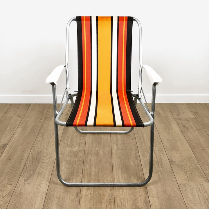 Chaise pliante de camping des années 70