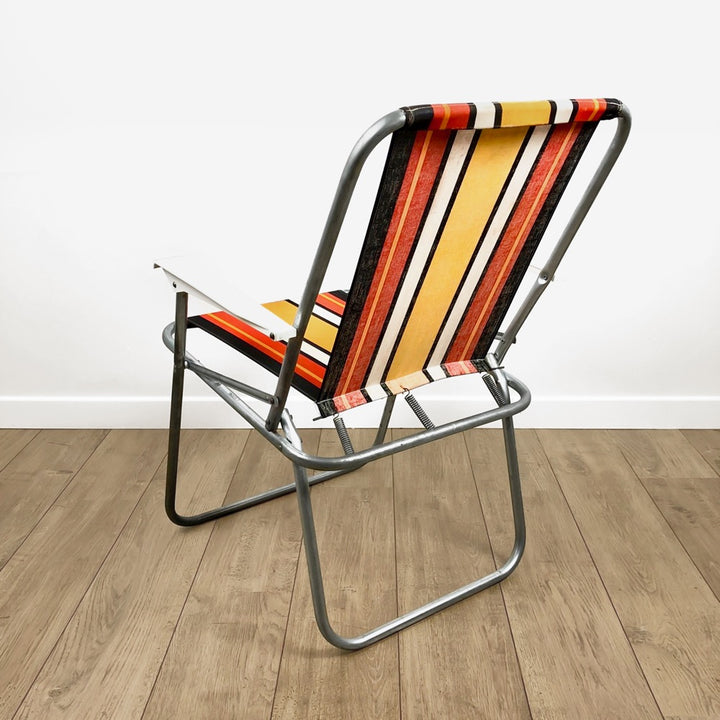 Chaise pliante de camping des années 70