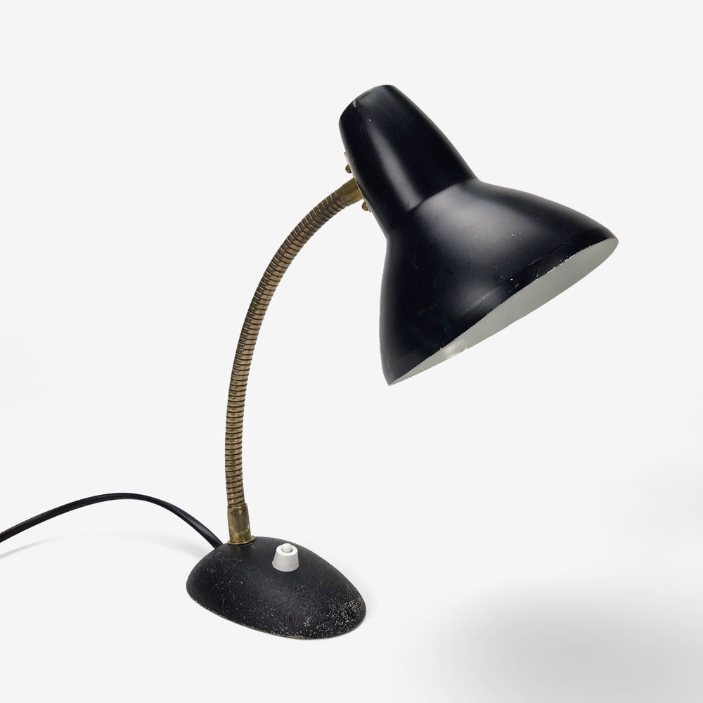 Lampe à poser cocotte noire