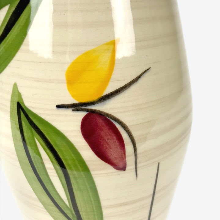 Vase Bay Keramik à motifs floraux
