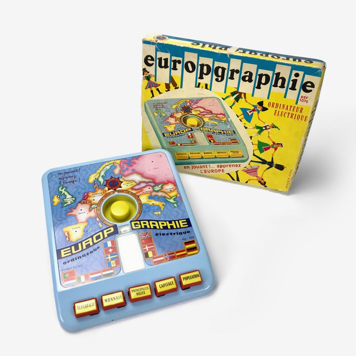 Jeu Europgraphie des années 60