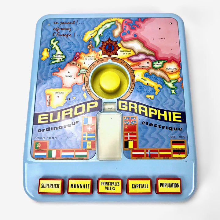 Jeu Europgraphie des années 60