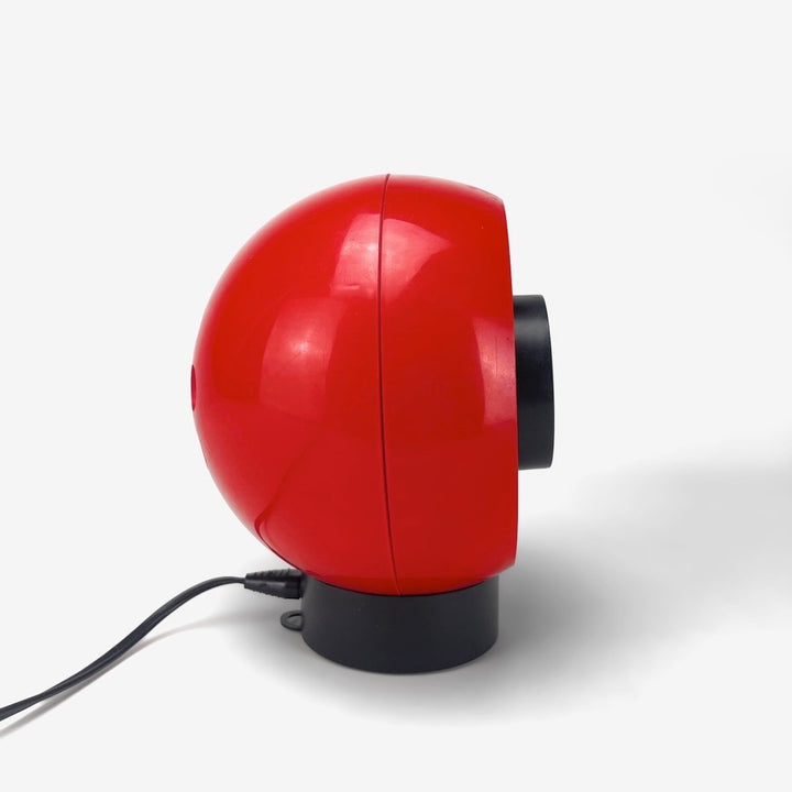 Ventilateur boule rouge Space Age Calor années 70