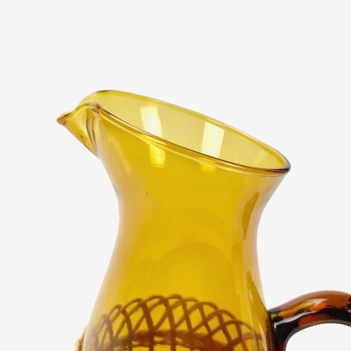 Carafe verre osier