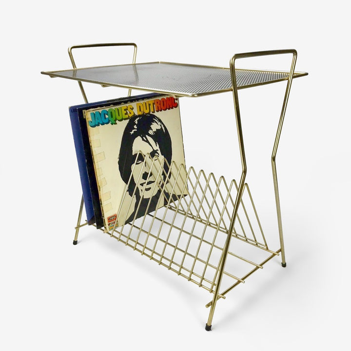 Desserte et porte-vinyles