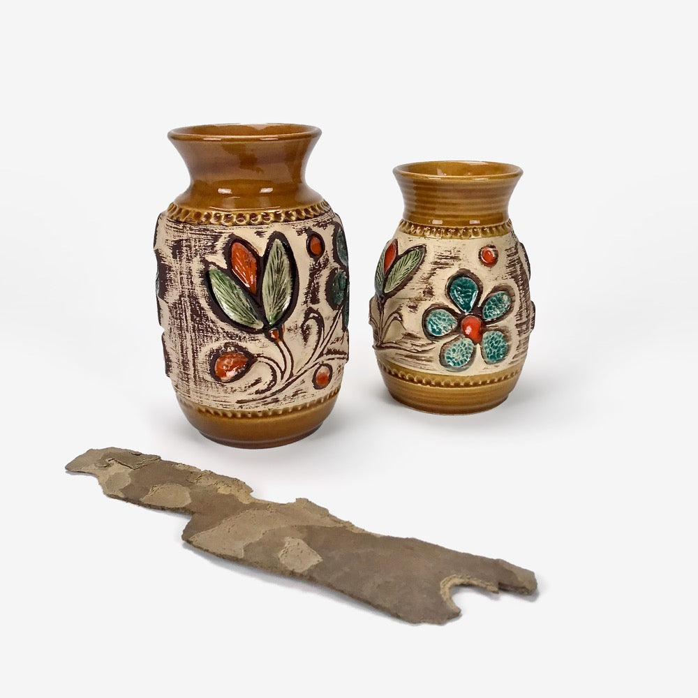 Duo de vases Bay Keramik "Flower-Power"