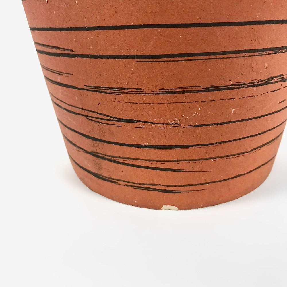 Vase pichet ocre Mid-Century de Heinz Siery