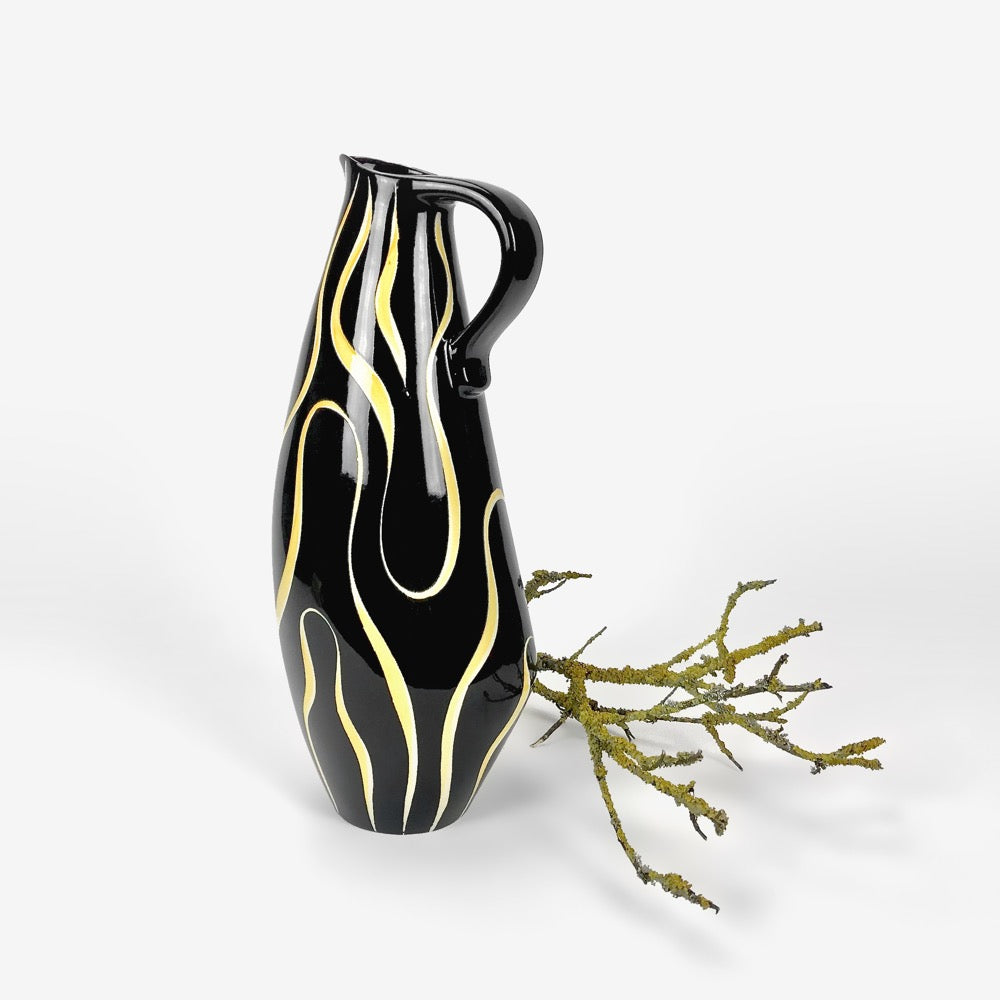 Grand vase de la série Tigris par Hanneliese Beckh