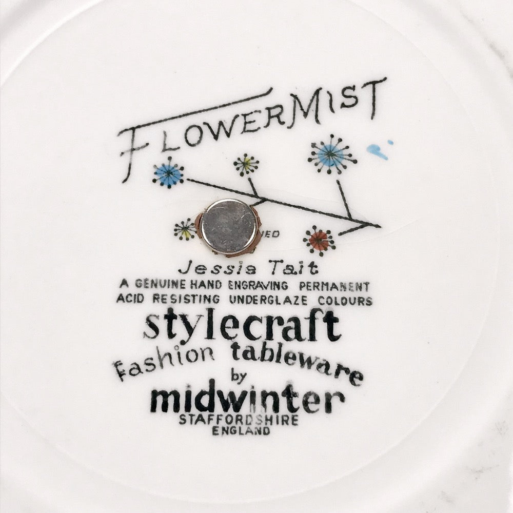 Plateau à fromages Flower Mist par Dorothy Jessie Tait