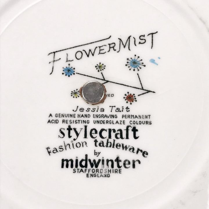Plateau à fromages Flower Mist par Dorothy Jessie Tait