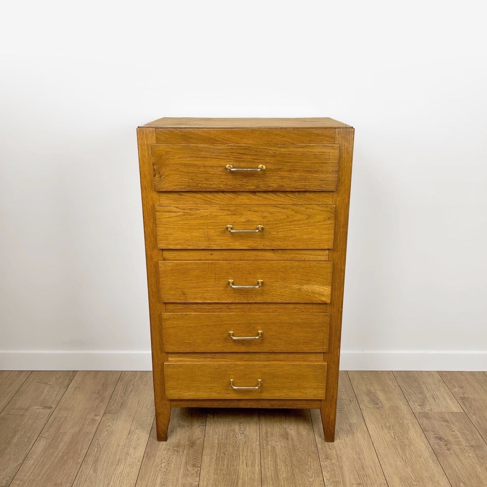 Ancien chiffonnier de mercerie années 60
