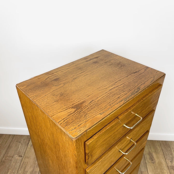 Ancien chiffonnier de mercerie années 60