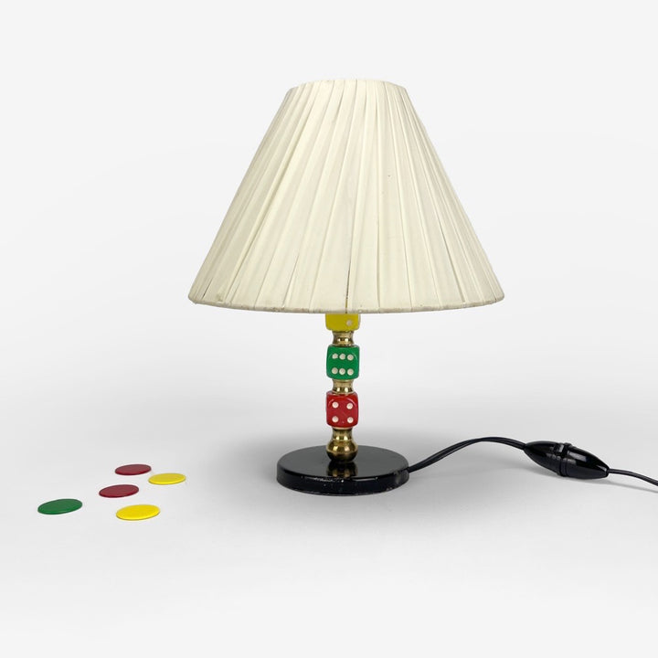 Lampe de table "Dés" années 50